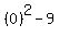%280%29%5E2-9