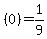 %280%29+=+1%2F9