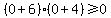 %280%2B6%29%280%2B4%29%3E=0