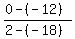 %280-%28-12%29%29%2F%282-%28-18%29%29