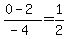 %280-2%29%2F%28-4%29=1%2F2