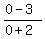 %280-3%29%2F%280%2B2%29