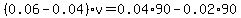 %280.06-0.04%29v=0.04%2A90-0.02%2A90