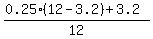 %280.25%2A%2812-3.2%29%2B3.2%29%2F12