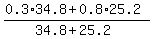 %280.3%2A34.8%2B0.8%2A25.2%29%2F%2834.8%2B25.2%29
