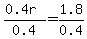 %280.4r%29%2F0.4=1.8%2F0.4%0D%0A%7B%7B%7Br=4.5