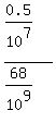 %280.5%2F10%5E7%29%2F%2868%2F10%5E9%29%29