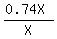 %280.74X%29%2FX