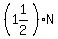 %281%261%2F2%29N