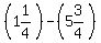 %281%261%2F4%29-%285%263%2F4%29