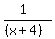 %281%29%2F%28%28x%2B4%29%29