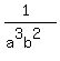 %281%29%2F%28a%5E3b%5E2%29