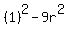 %281%29%5E2-9r%5E2