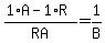 %281%2AA-1%2AR%29%2FRA=1%2FB