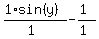 %281%2Asin%28y%29%29%2F%281%29-%281%29%2F%281%29