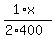 %281%2Ax%29%2F%282%2A400%29