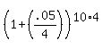 %281%2B%28.05%2F4%29%29%5E%2810%2A4%29
