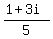 %281%2B3i%29%2F5