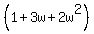 %281%2B3w%2B2w%5E2%29