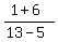 %281%2B6%29%2F%2813-5%29