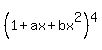 %281%2Bax%2Bbx%5E2%29%5E4