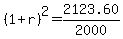 %281%2Br%29%5E2=2123.60%2F2000