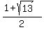 %281%2Bsqrt%2813%29%29%2F2