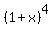 %281%2Bx%29%5E4