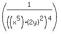 %281%2F%28%28x%5E5%29%282y%29%5E2%29%5E4%29