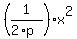 %281%2F%282%2Ap%29%29%2Ax%5E2