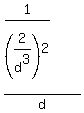 %281%2F%282%2Fd%5E3%29%5E2%29%2Fd