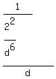 %281%2F%282%5E2%2Fd%5E6%29%29%2Fd