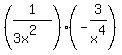 %281%2F%283x%5E2%29%29%28-3%2Fx%5E4%29