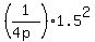 %281%2F%284p%29%29%2A1.5%5E2