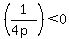 %281%2F%284p%29%29%3C0