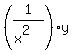 %281%2F%28x%5E2%29%29y