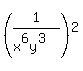 %281%2F%28x%5E6y%5E3%29%29%5E2