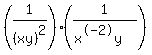 %281%2F%28xy%29%5E2%29%281%2F%28x%5E-2y%29%29