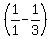 %281%2F1+-+1%2F3%29