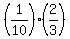 %281%2F10%29%2A%282%2F3%29