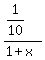%281%2F10%29%2F%281%2Bx%29
