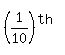 %281%2F10%29%5E%28th%29
