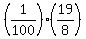 %281%2F100%29%2A%2819%2F8%29