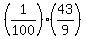 %281%2F100%29%2A%2843%2F9%29