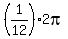 %281%2F12%29%2A2pi