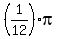 %281%2F12%29pi