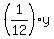 %281%2F12%29y