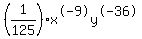 %281%2F125%29x%5E-9y%5E-36