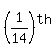 %281%2F14%29%5Eth