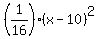 %281%2F16%29%28x+-+10%29%5E2